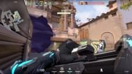 Controller Agent Omen planting the Spike on the map, Ascent (Image via Riot Games)